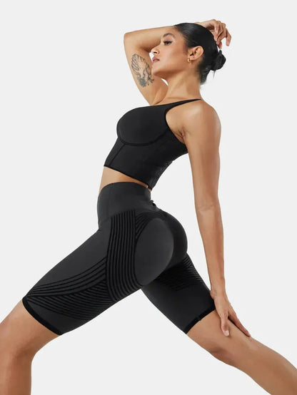 Legging corto 3D – Redefine tu silueta sin esfuerzo