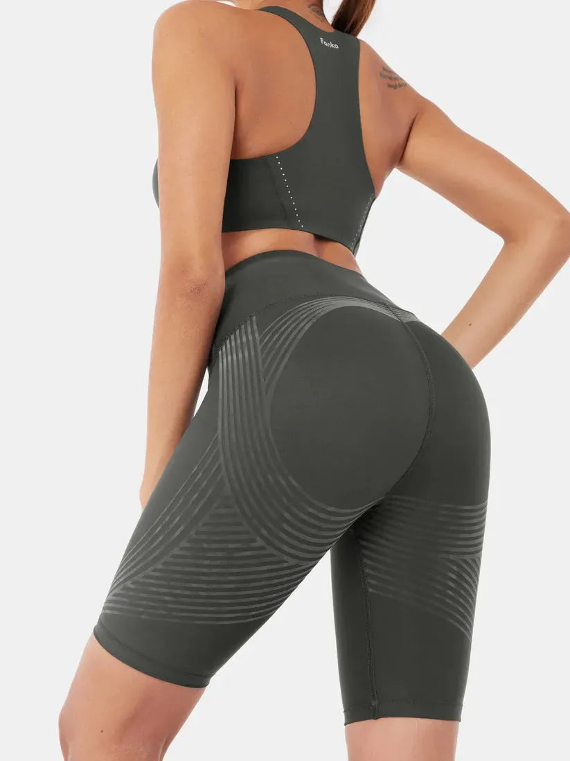 Legging corto 3D – Redefine tu silueta sin esfuerzo